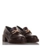 Γυναικεία Καφέ Chunky Loafers Famous