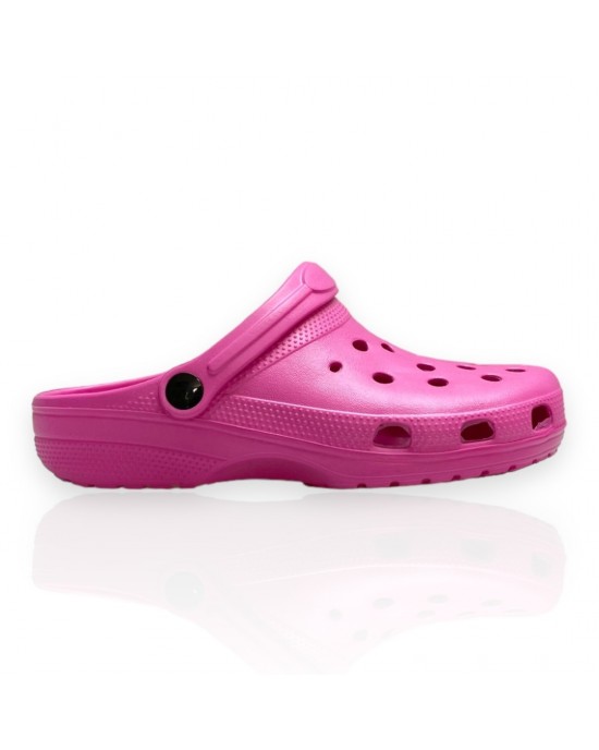 Γυναικεία crocs σε ροζ χρώμα Famous