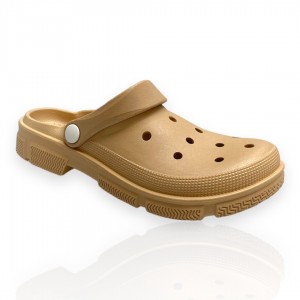 Γυναικεία crocs σε χακί χρώμα Famous