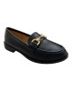 Γυναικεία loafers σε μαύρο χρώμα Famous