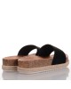 Μαύρες Σουετ Flatforms Famous