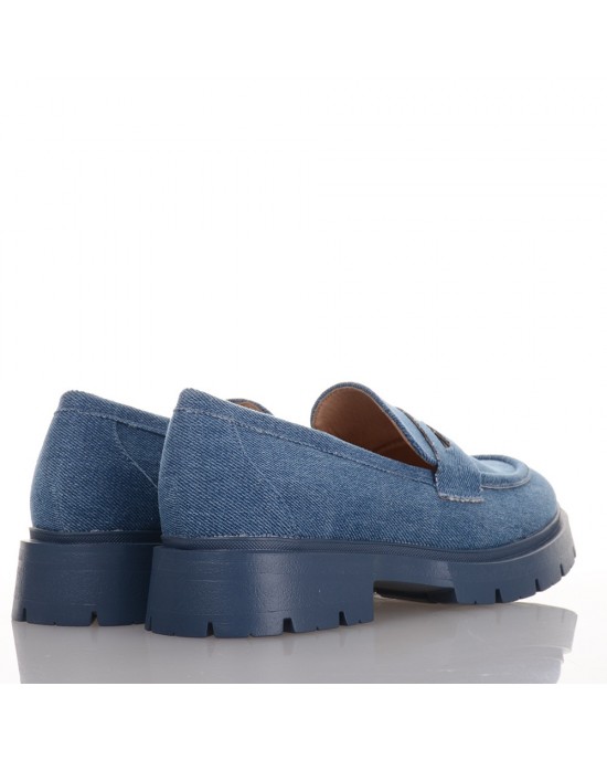 Denim Γυναικεια Chunky Loafer Famous