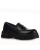 Μαύρα Chunky Loafers Famous